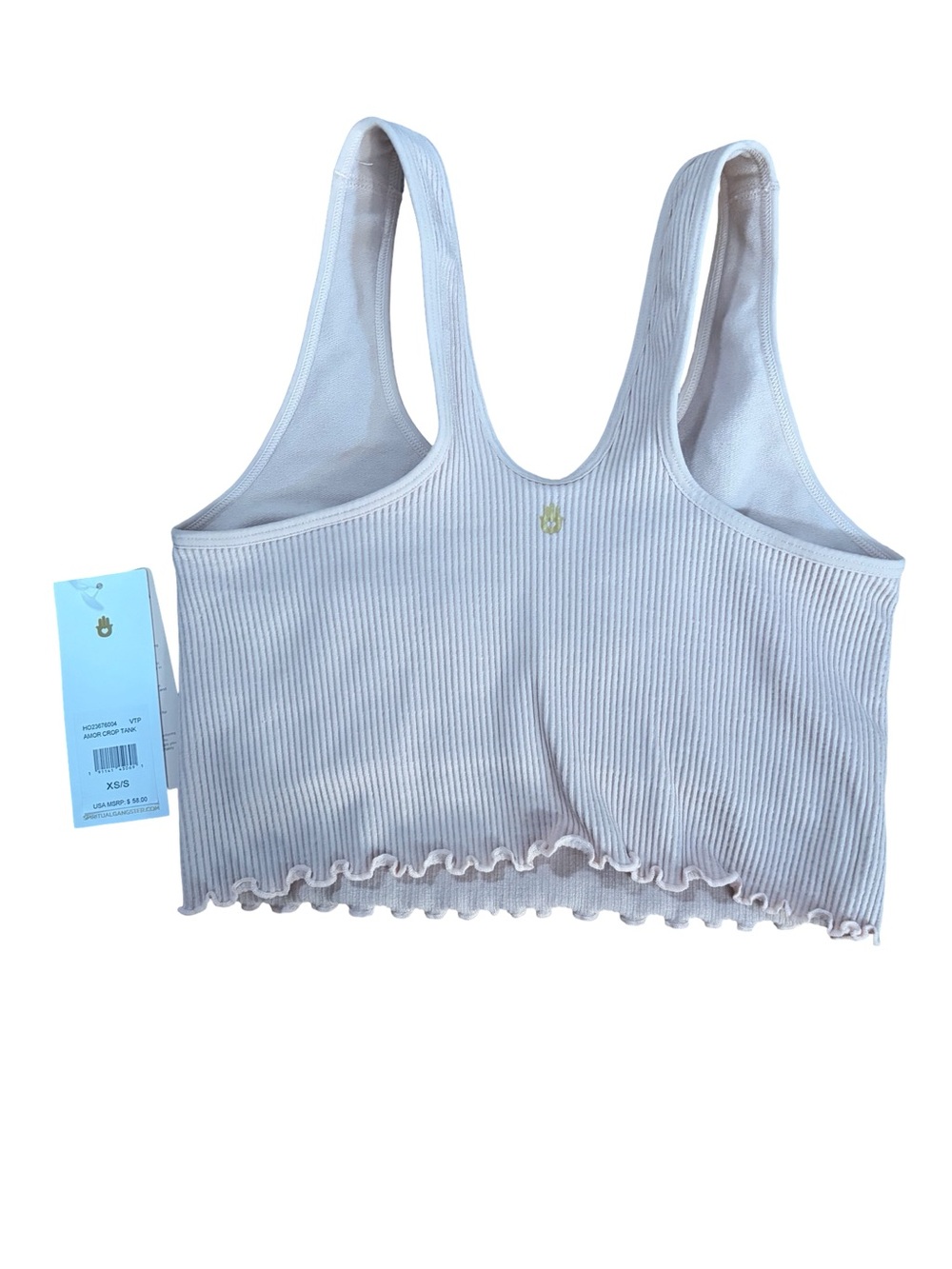NWT SPIRITUAL GANGSTER
AMOR SEAMLESS CROP
TANK - LIGHT PINK - Picture 5 of 7